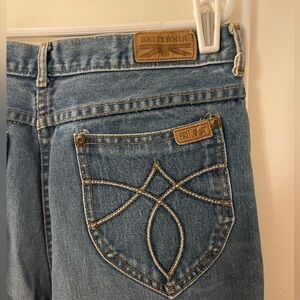 Vintage Brittania flare or elephant leg jeans barely worn